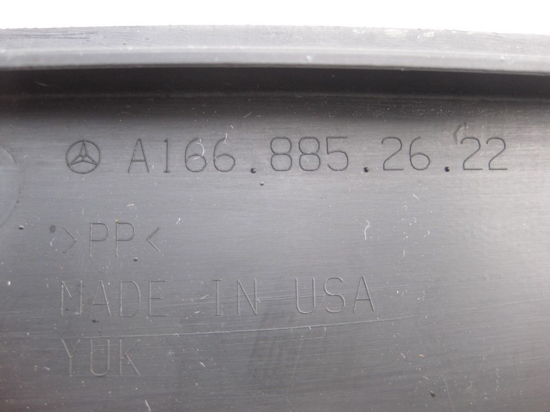 Mercedes-Benz  A1668852622 Пластиковий кронштейн - кожух заднього бампера центральний GL X166 Одеса - фото 3