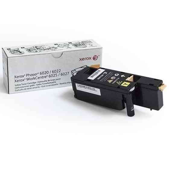 Картридж Xerox PH6020/6022/WC6025/6027 Yellow (1000 стор) Київ