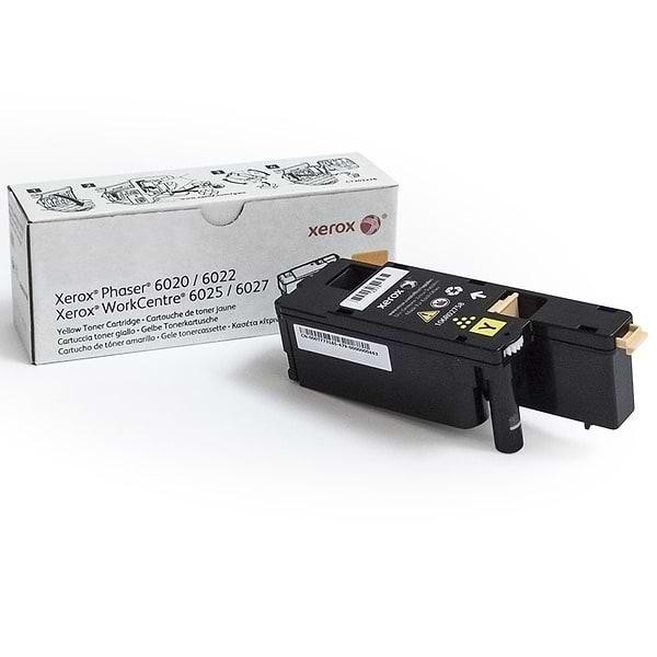 Картридж Xerox PH6020/6022/WC6025/6027 Yellow (1000 стор) Київ - фото 1