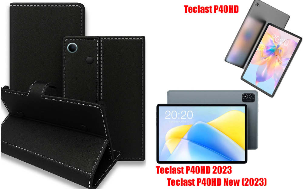 Книга-трансформер для планшета Teclast P40HD, P40HD 2023, P40HD New 2023, цвет Black Киев - изображение 1