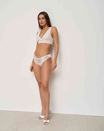 Нежный комплект без Push-up - браллет с трусиками Nicoletta 80275 Молочный, 90B Киев