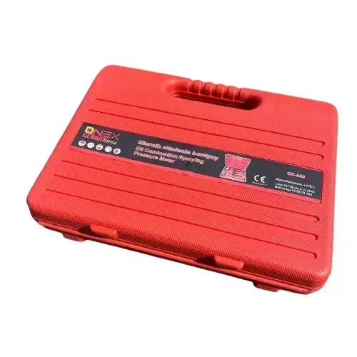 Компресійний манометр ONEX OX-659 тестер тиску в циліндрі з набором у кейсі з адаптерами і гнучким шлангом Львів - фото 4