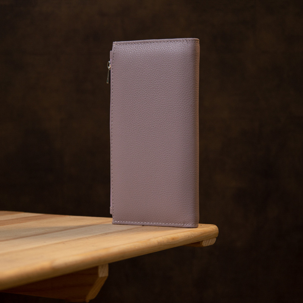 Женский кожаный кошелек ST Leather 19384 Лиловый Киев - изображение 8