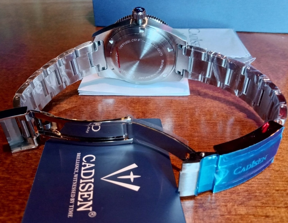 Часы Cadisen Submariner NH35 38mm дайвер. Киев - изображение 1
