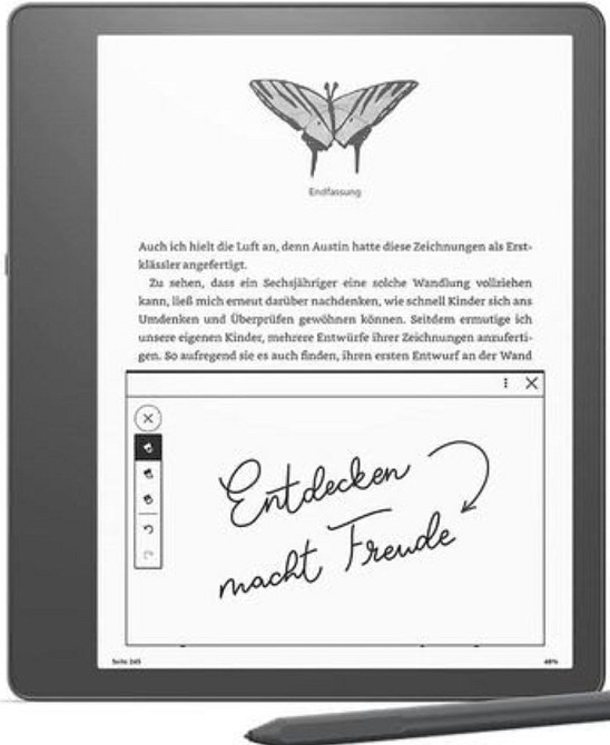 Нова Електронна книга з підсвічуванням Amazon Kindle Scribe 64 GB. Київ - фото 1
