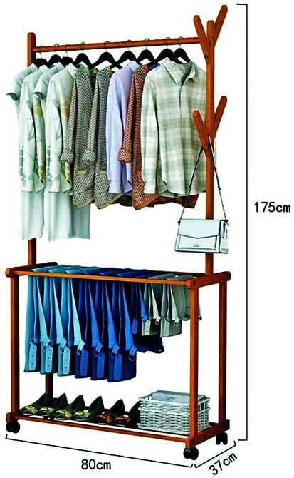 Стійка вішалка для одягу "Шумата 80" мускат Миколаїв - фото 1