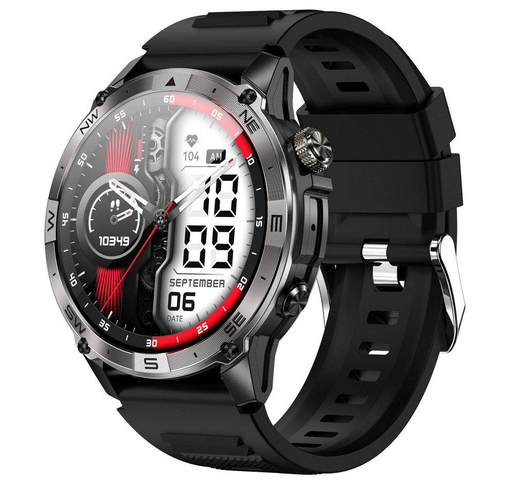 Умные часы North Edge GPS Smart Titan с компасом Черный Винница - изображение 12