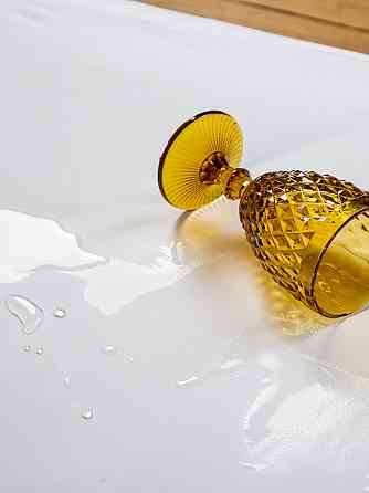 Наматрацник Aqua stop Ecotton Classic soft 200х200 см водонепроникний на резинці по кутам білий Коломия