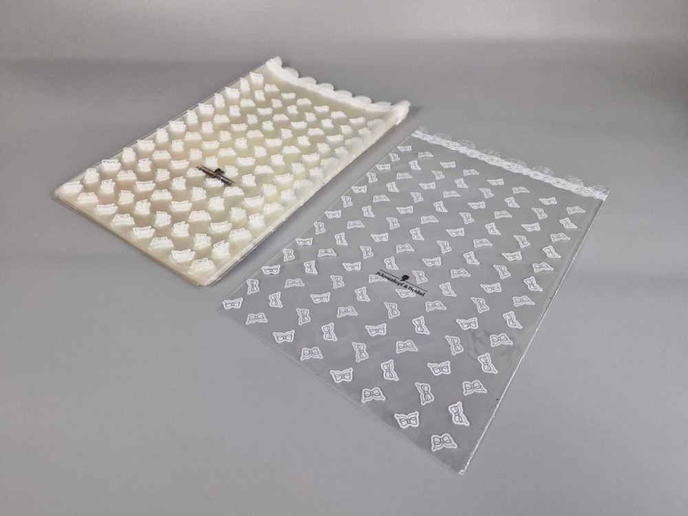 Пакет с рисунком для упаковки подарков   (25*40) №388 (5) (ажурный) 