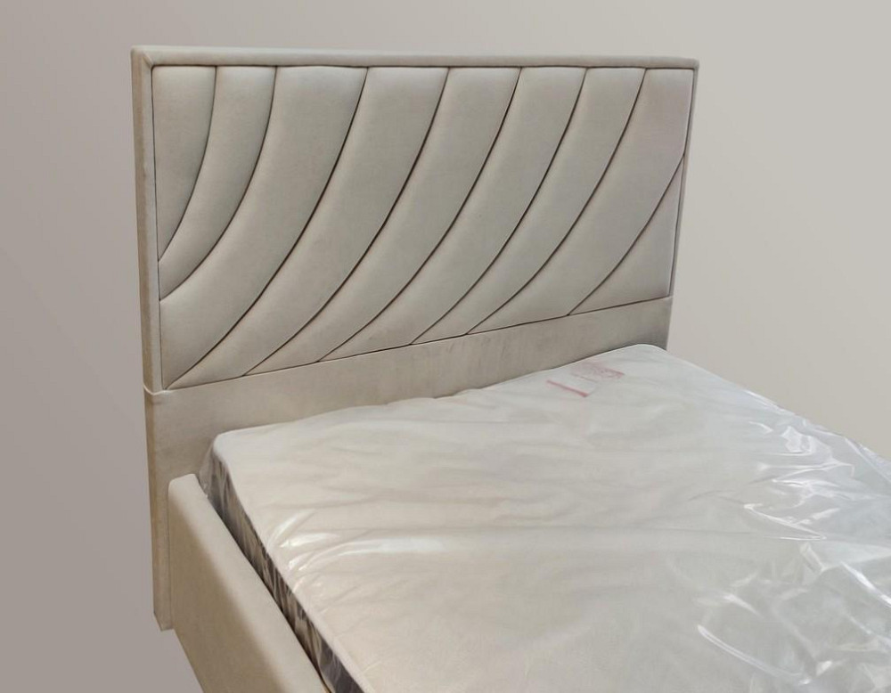 Кровать BNB Двуспальная Laurel Comfort 140 х 200 см Simple С подъемным механизмом и нишей для белья Айвори Киев - изображение 4