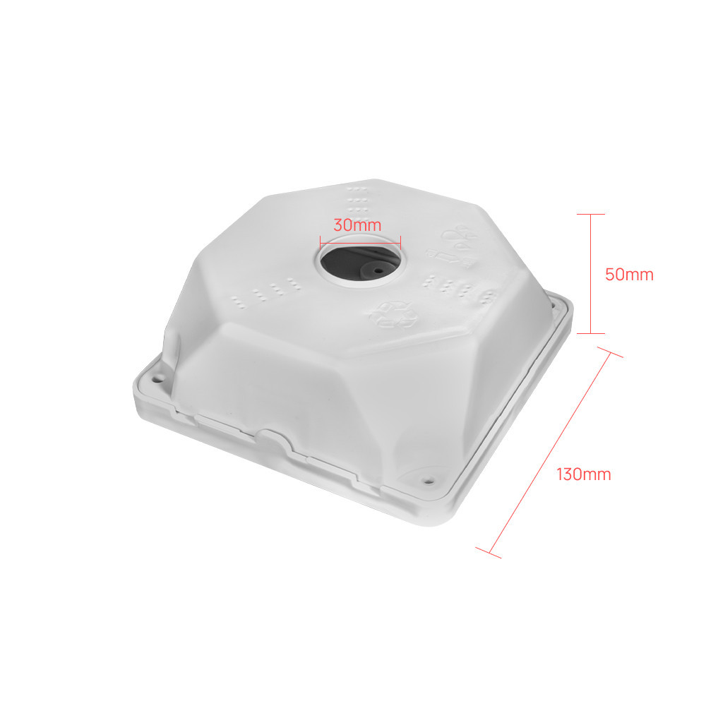 Монтажна коробка Light Vision VLC-02BX, пластик, 130*130*50 мм (75-00188) Київ - фото 8