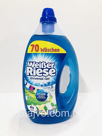 Гель для стирки Weiber Riese 3.25 л 65 ст универсальный концентрированный Германия Львов - изображение 1