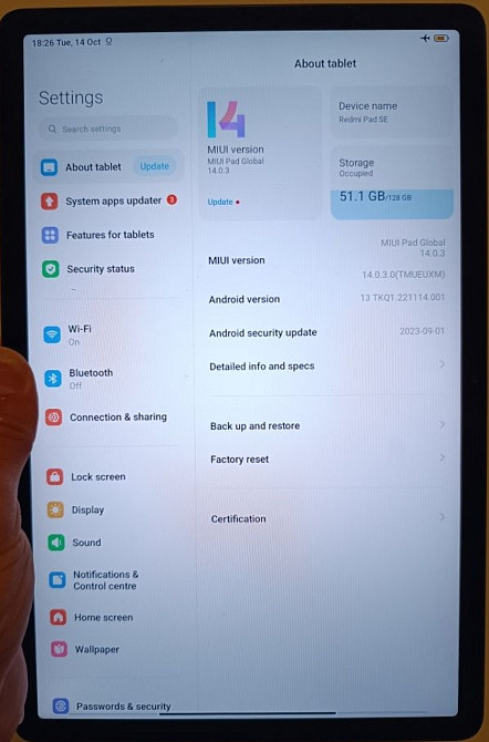 Xiaomi Redmi Pad SE 11