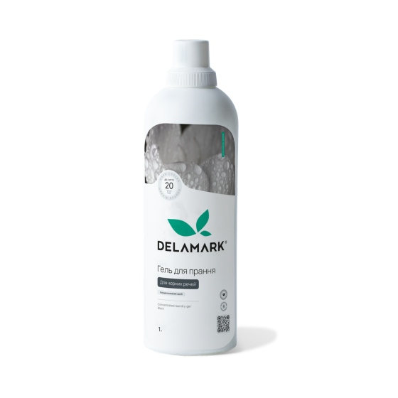 Гель для стирки Black DeLaMark 1 л Киев
