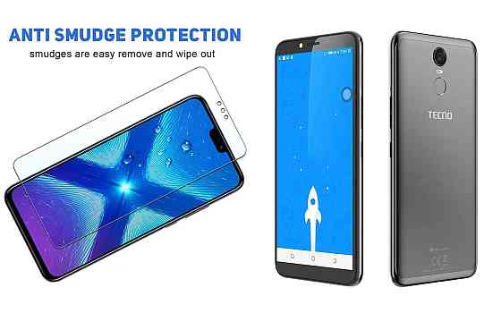 Захисне скло NeoGlass для TECNO Pouvoir 2 Pro (LA7 pro) – надпрозоре та стійке Київ