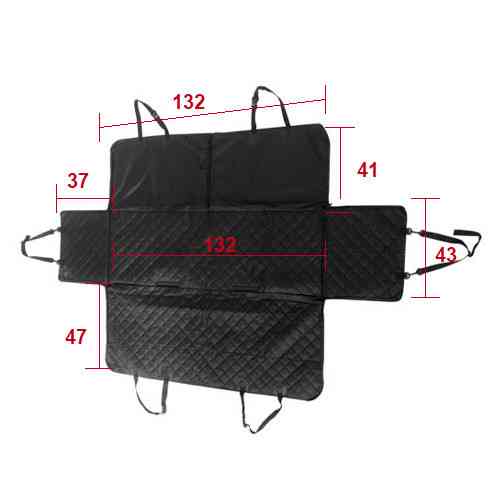 Автомобильный чехол-коврик на задние сиденья для безопасной и комфортной перевозки собак, водонепроницаемый Киев