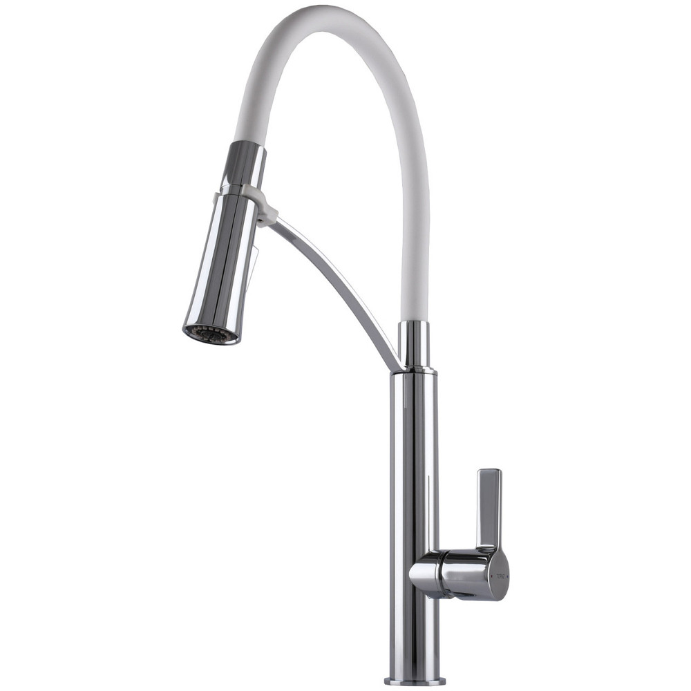 Змішувач для кухні TOPAZ SARDINIA TS 8817-H23-W-S Київ - фото 1