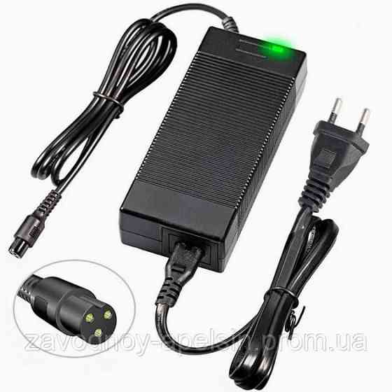 Заряджання самоката велосипеда 36V 2A штекер 12 мм (3-pin) Одеса