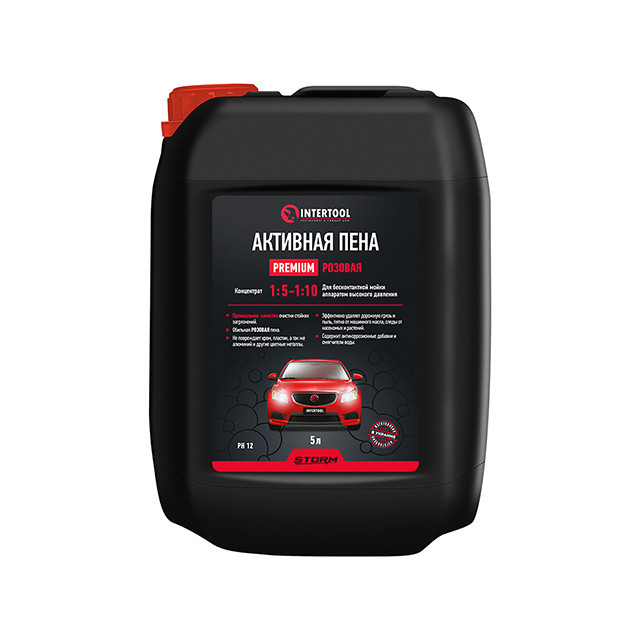 Піна активна PREMIUM 5 л, концентрат 1:5-1:10, для безконтактного миття апаратом високого тиску, STORM INTERTOOL FS-9095 Киев - изображение 1