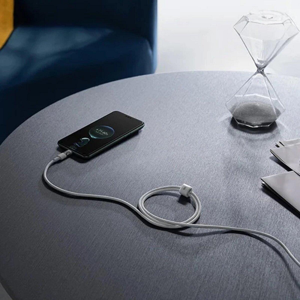 Кабель Baseus Gem Fast-Charging Data Cable USB to USB-C 100W 1m Moon White P10373002211-00 Одесса - изображение 6