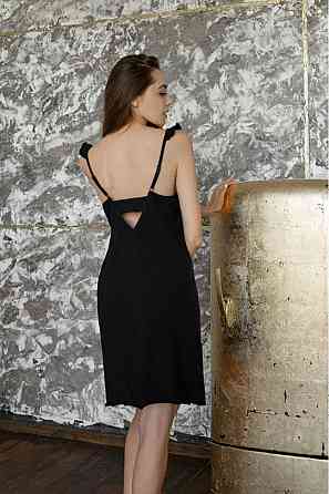 Нічна сорочка з бавовни Marsana 03-085 L, Чорний, Вино, Смарагд Київ