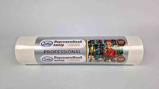 Пергамент для випікання (100 м*38 см) Zella білий силіконовий (1 рул) Харків