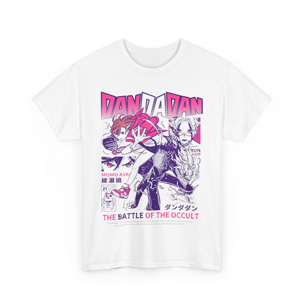 Футболка для хлопчика з аніме принтом Аніме Дандадан Окарун Джапанесе оверсайз (зріст від 165 до 180) Чорний AnimeJ0265m Дніпро - фото 8