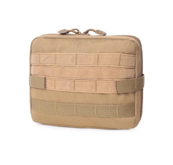 Подсумок общего назначения Molle горизонтальный текстиль (Бежевый) Винница - изображение 1