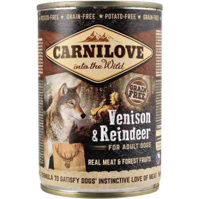 Влажный корм для собак Carnilove с северным оленем 400 г (8595602529292) Винница