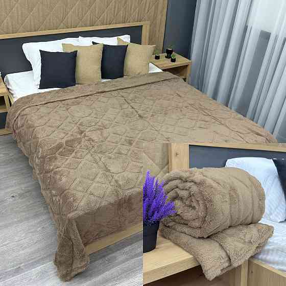 Плед-покривало Ромб 200х230 см (+-5см) Капучино (87-255) Київ