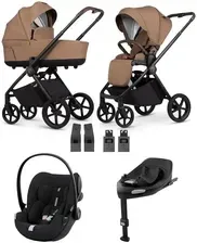 Детская коляска Venicci Claro – zestaw 4w1 – z fotelikiem Cybex Cloud G i-Size i Bazą G – Caramel Киев - изображение 1