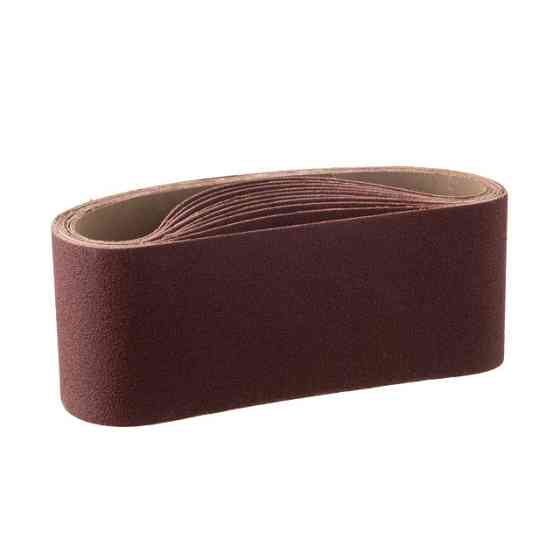 Стрічка шліфувальна, 75×457 мм, зерно K120, 10 шт. INTERTOOL BT-0312 Київ