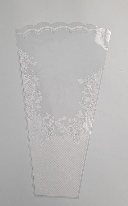 Упаковка конус под цветы h60/13низ/37верх(100 шт) узор 169 (4) (100 шт) Харьков - изображение 1