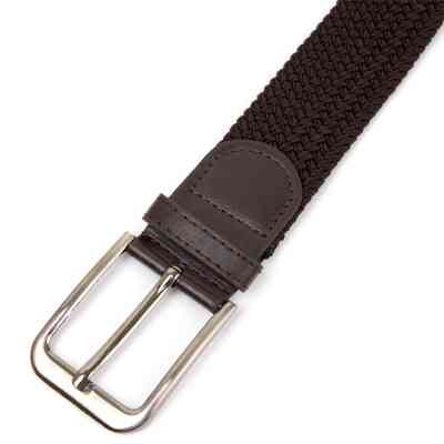 Ремінь Vintage Текстильний Коричневий (20519) Вінниця