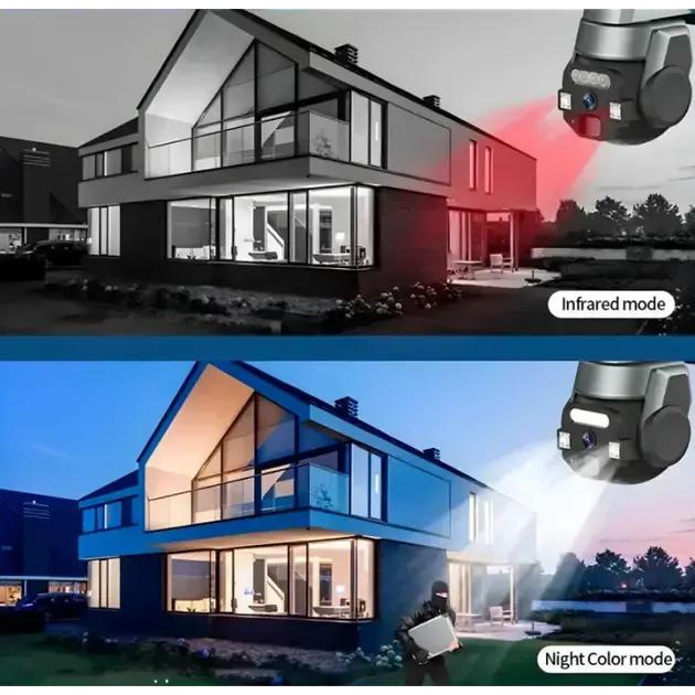 Камера наружная уличная поворотная WIFI CyberGuard OUTDOOR Q-812 FULL-HD 5Mp IP66 датчик движения Коломыя - изображение 5