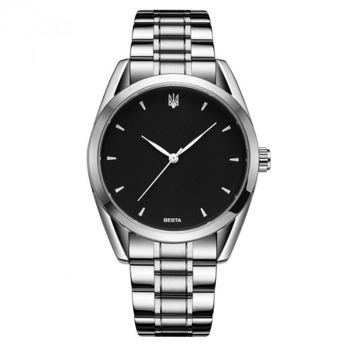 Мужские наручные часы Besta Nation (Серебристые) Винница - изображение 1