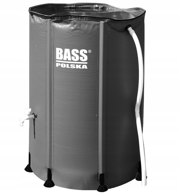 Бочка для дождевой воды серая 1000 л Bass Polska BH 80000 Киев - изображение 1
