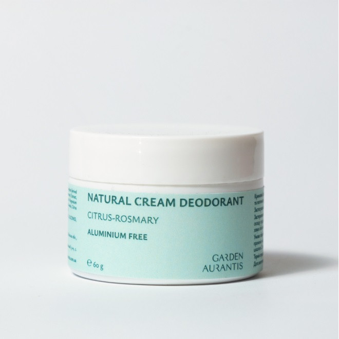 Крем-дезодорант для тела Natural cream deodorante GARDEN AURANTIS 60 мл Киев - изображение 1