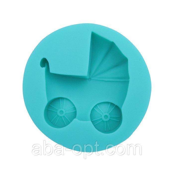 Молд силіконовий "Коляска" Ø 7 см (шт) Одеса - фото 1