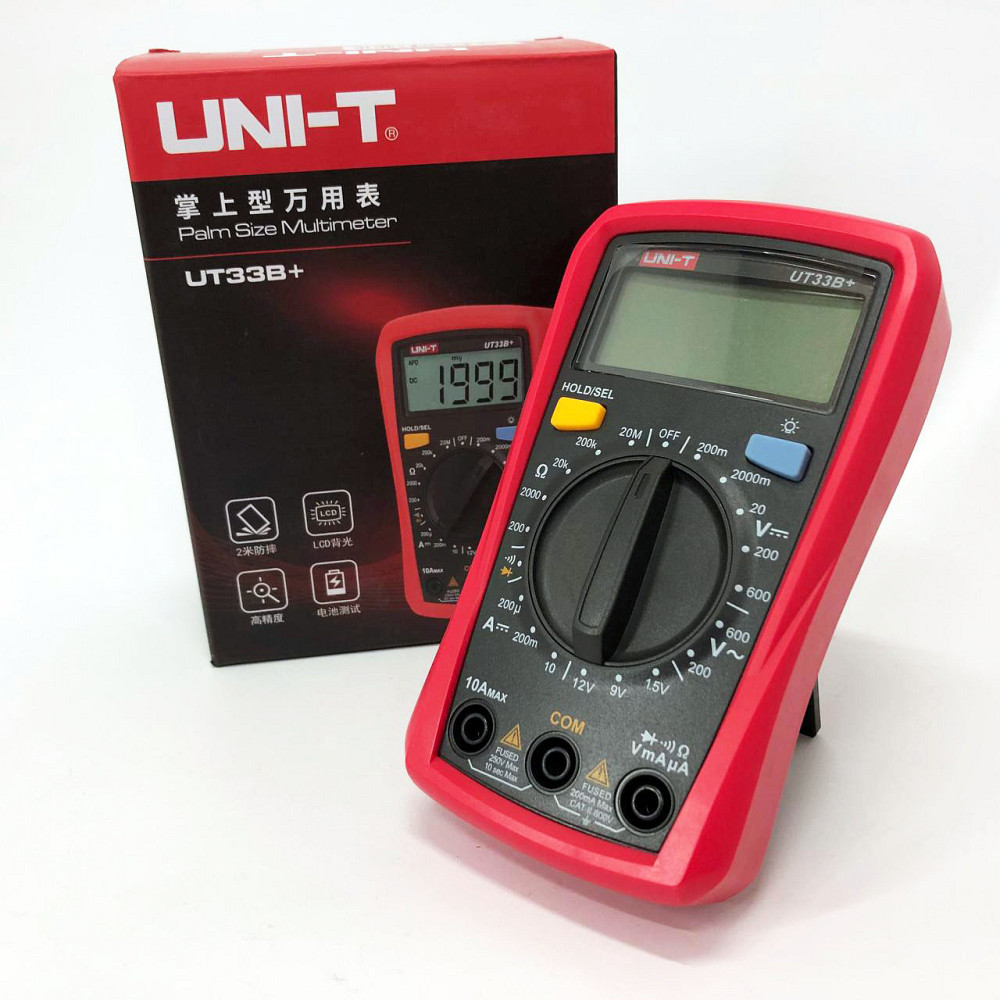 Проверенный мультиметр 33 B+ UT DIGITAL, Карманный мультметр, Тестер WN-659 для электрика Киев - изображение 1