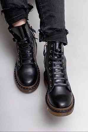 Abbi Черевики жіночі ABBI чорні натуральна шкіра зима 38р. (2823) Коломия