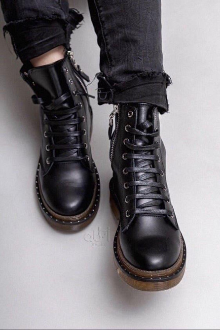 Abbi Черевики жіночі ABBI чорні натуральна шкіра зима 38р. (2823) Коломия - фото 3