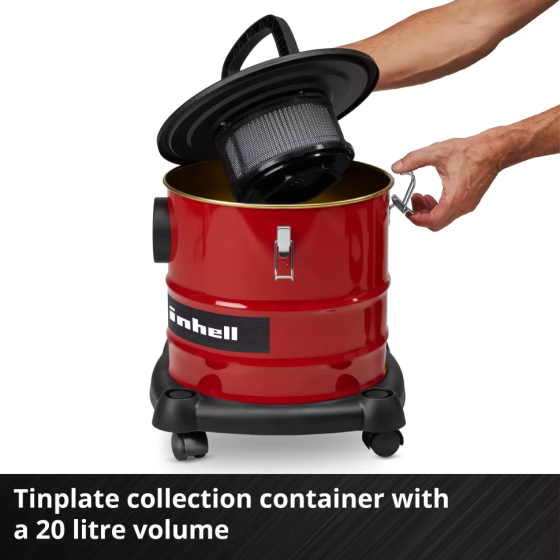 Потужний пилосос для збору золи Einhell TC-AV 2032 DW : 850 Вт, 20л (2351667) Київ