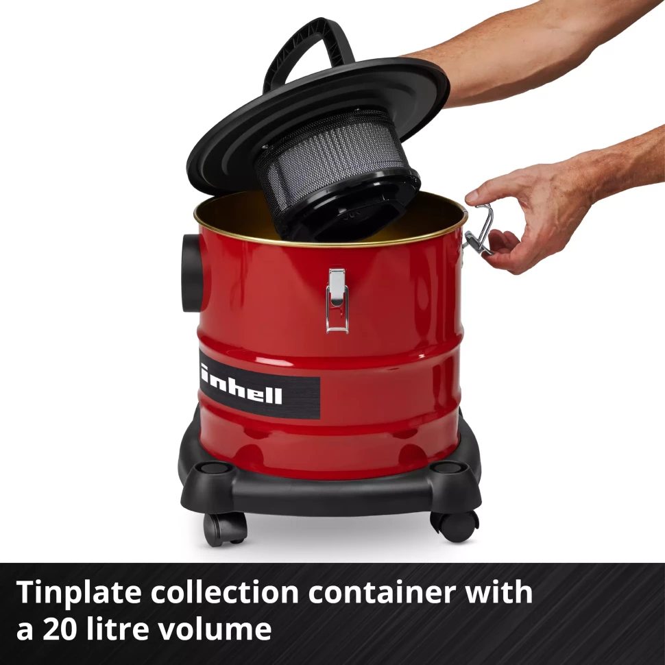 Потужний пилосос для збору золи Einhell TC-AV 2032 DW : 850 Вт, 20л (2351667) Київ - фото 3