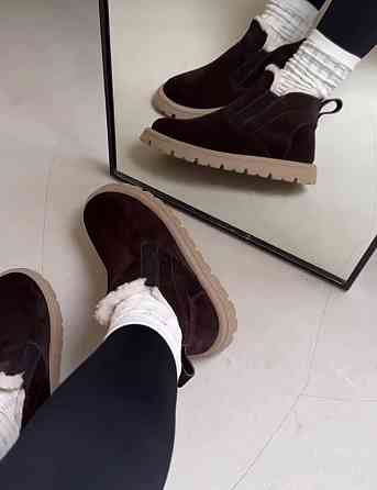 Molly Черевики жіночі MOLLY коричневі замша натуральна зимові 37р.-24см. (5673) Коломия