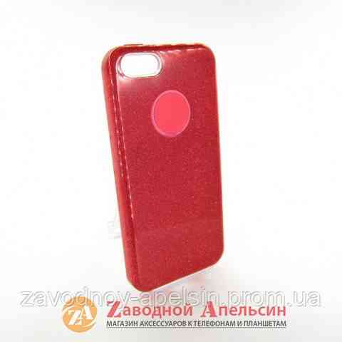 IPhone 5 5s 5se чохол Shining блискітки red Одеса