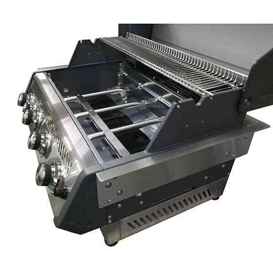 Вбудований газовий гриль SANTOS Free S-410, з заднім пальником, нержавіюча сталь 890673 Код: 010947 Рівне