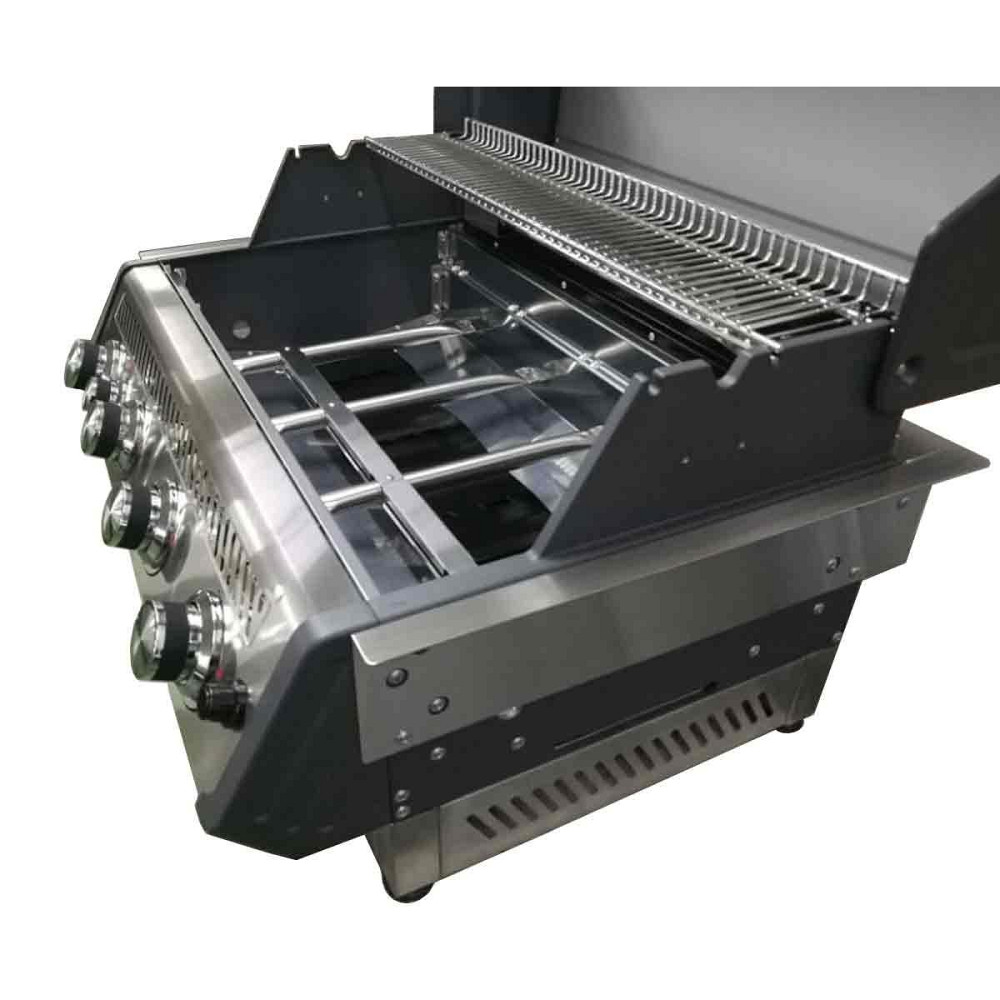 Вбудований газовий гриль SANTOS Free S-410, з заднім пальником, нержавіюча сталь 890673 Код: 010947 Ровно - изображение 4