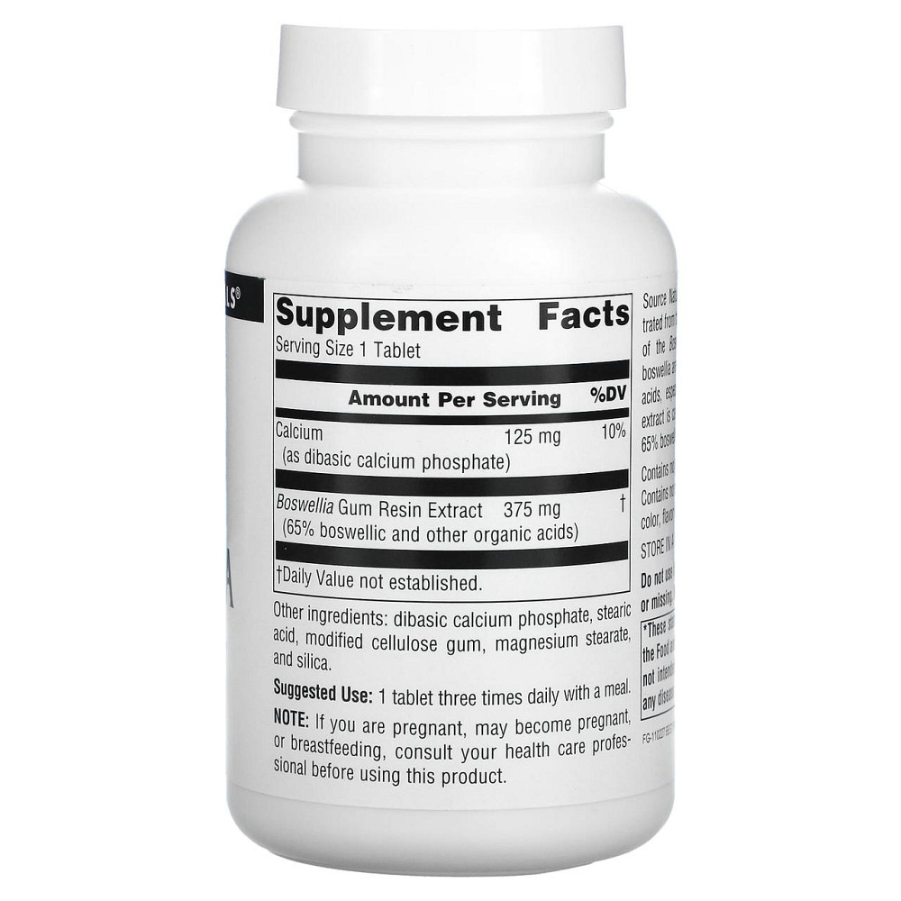 Босвелия Source Naturals Boswellia 100 таблеток Киев - изображение 2