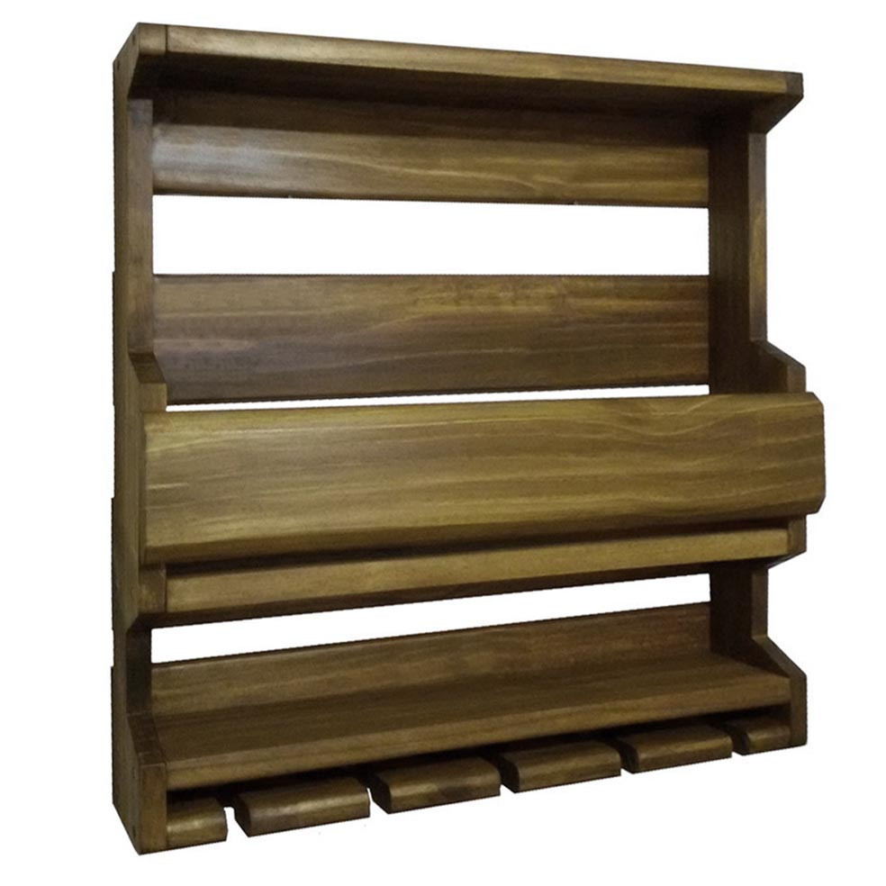 Настенная винная полка 